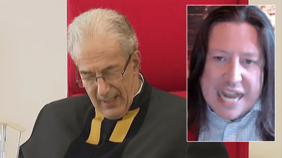 Steven Barrett and Lord Justice Bean