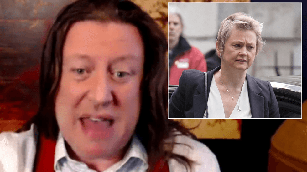 Steven Barrett and Yvette Cooper