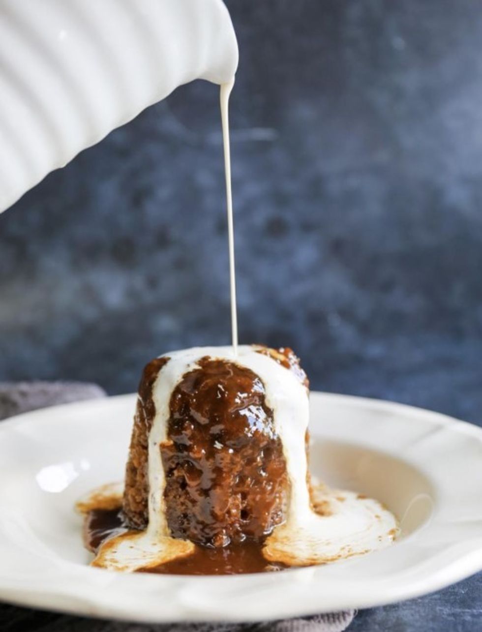 Sticky toffee pudding