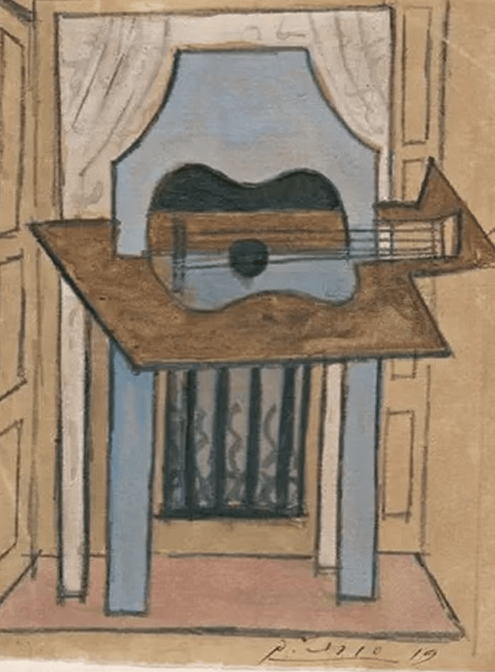 Still Life with Guitar