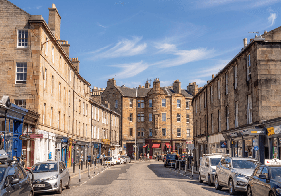Stockbridge streets, Edinburgh