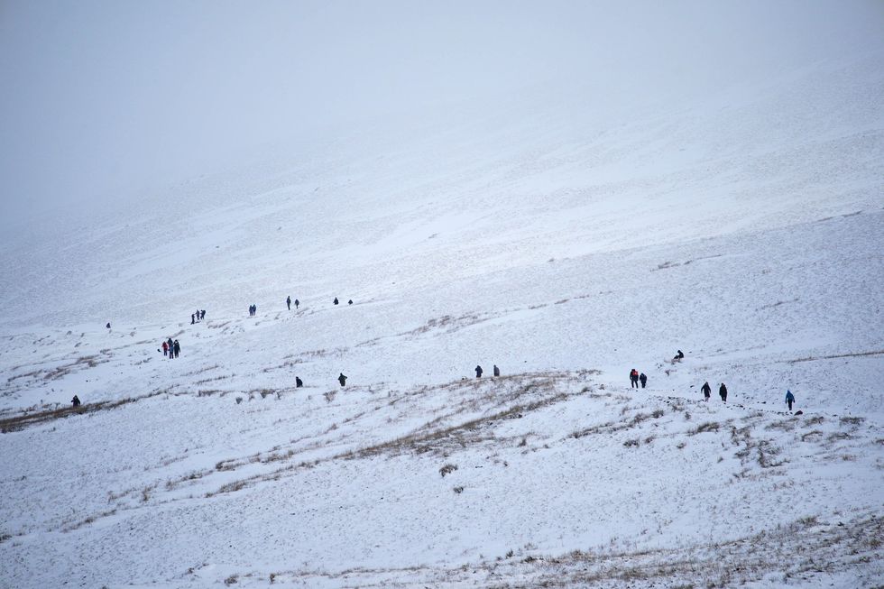 Storm Goretti snow