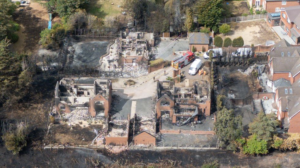 Stourbridge fires aftermath