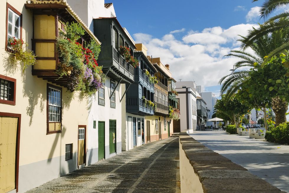 Street in La Palma