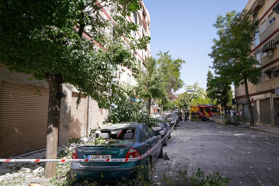 Streets of Granada following tremors felt in Spain