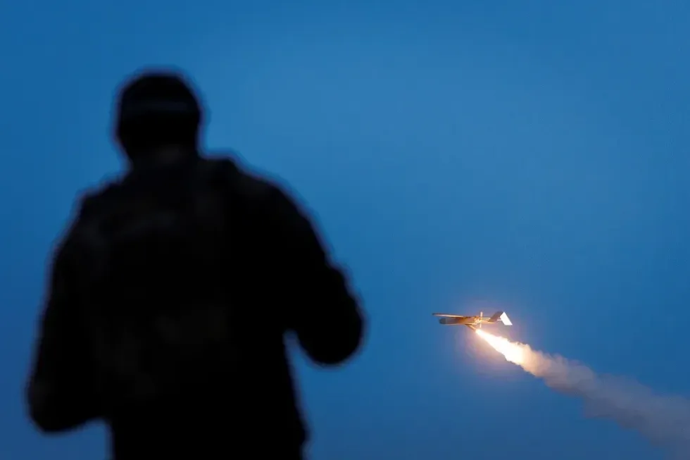 Strike drone