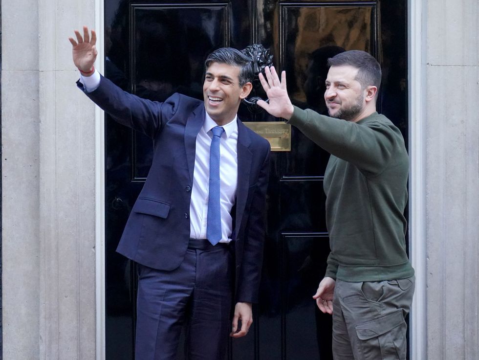 Sunak and Zelenskyy