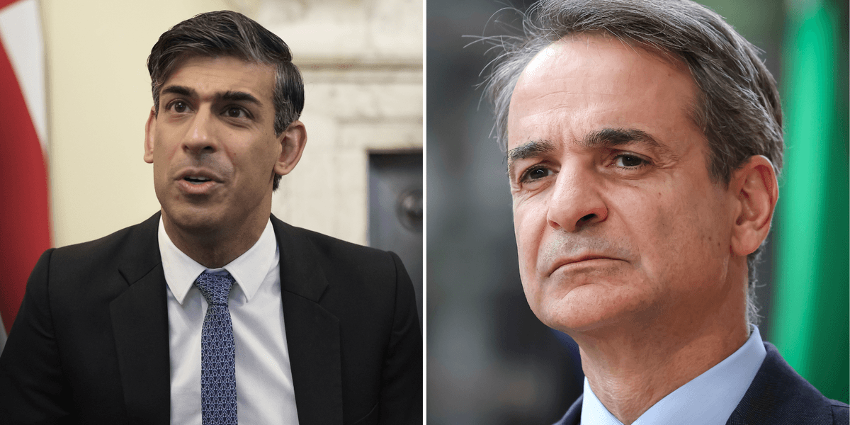 Greek fury: Mitsotakis fumes at Rishi after meeting CANCELLED amid row over returning Elgin Marbles