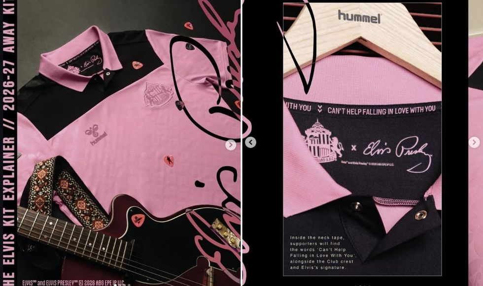 Sunderland have released a snazzy new kit - inspired by Elvis Presley