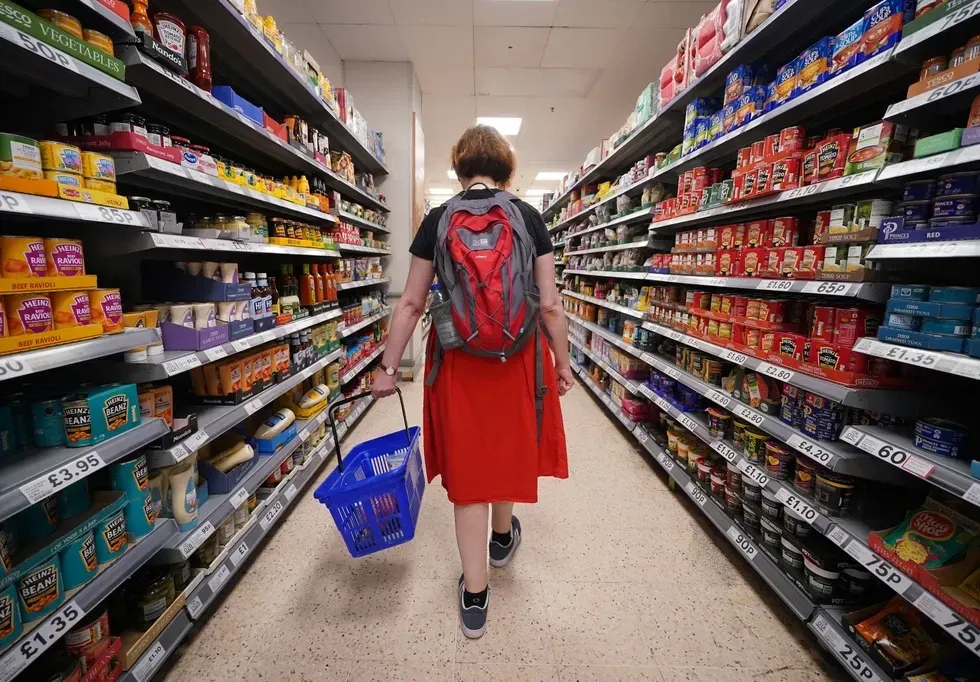 SUPERMARKET SHELVES 