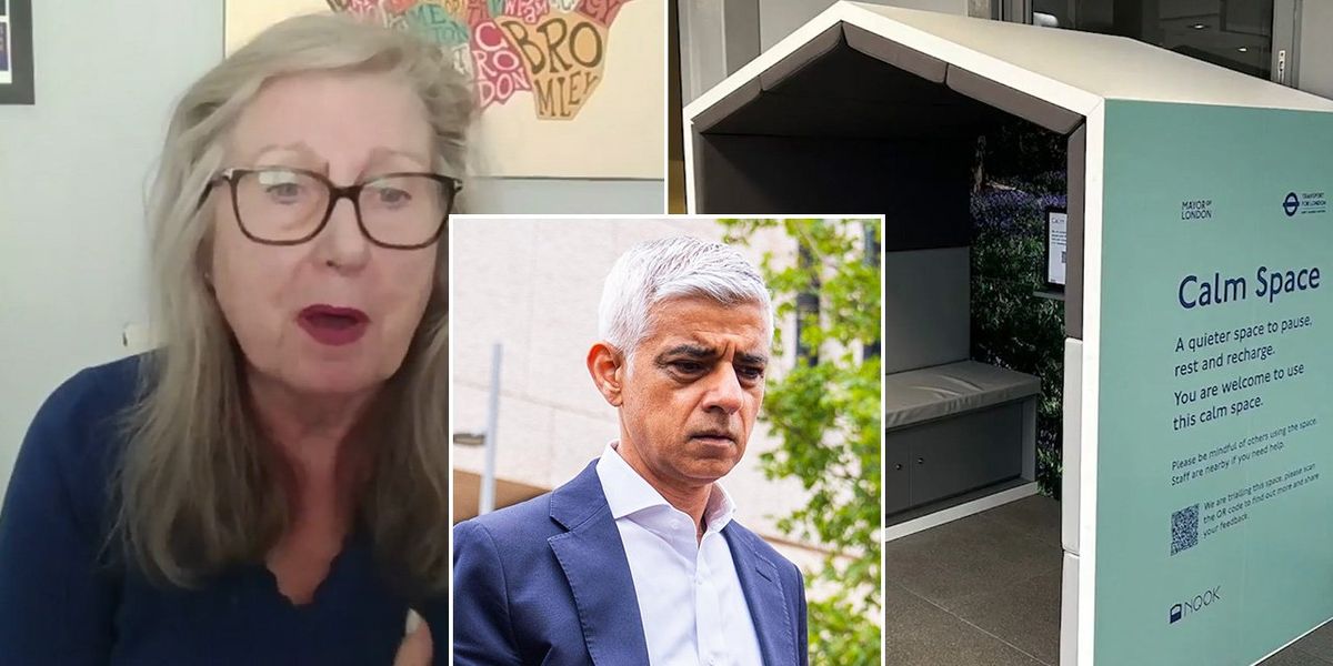 Sadiq Khan torn apart after 'calm space' installed for neurodivergent train passengers: 'Another gimmick!'