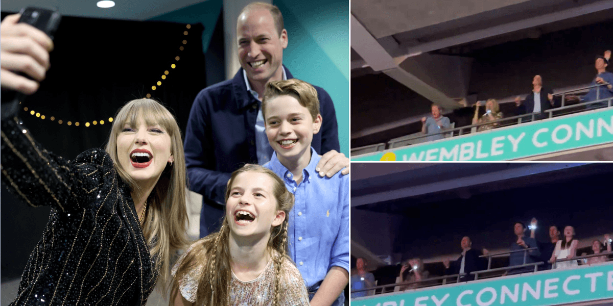 Prince William spotted dancing during adorable night out with George and Charlotte