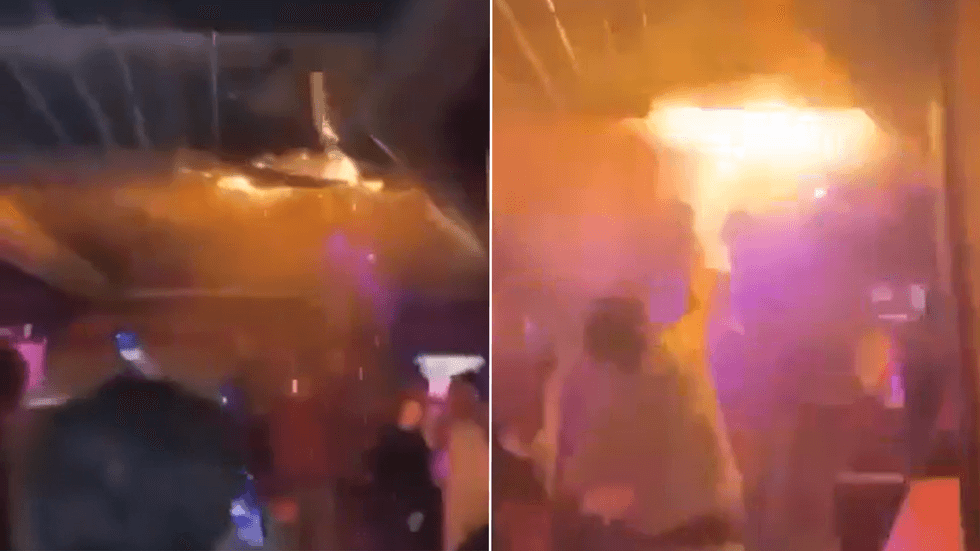 Swiss bar fire