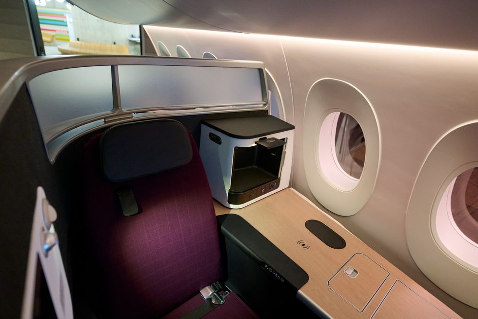 SWISS cabin preview / SWISS plane