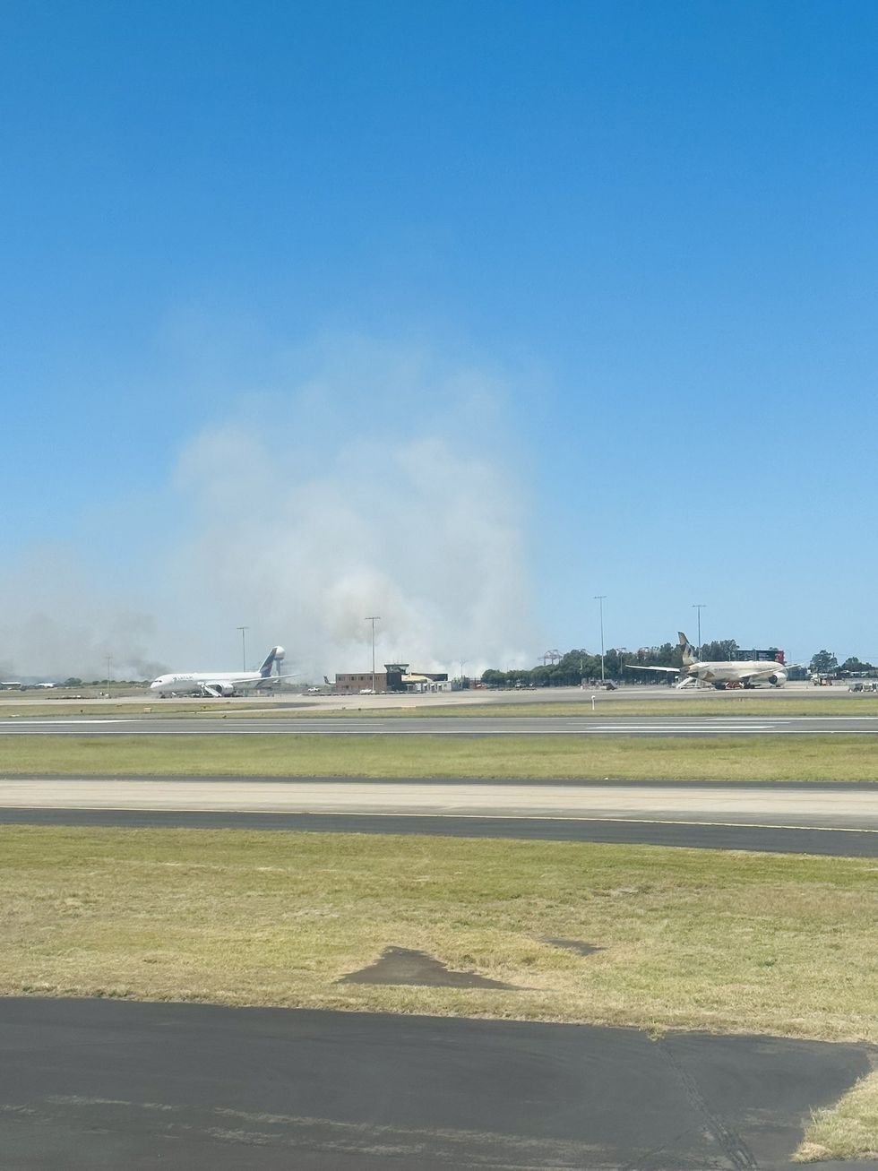 Sydney Airport fire