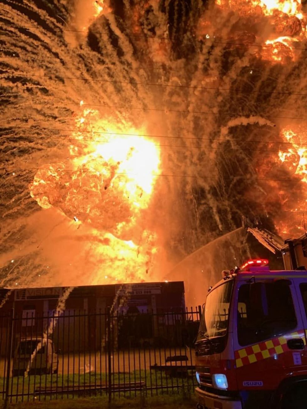 Sydney fire