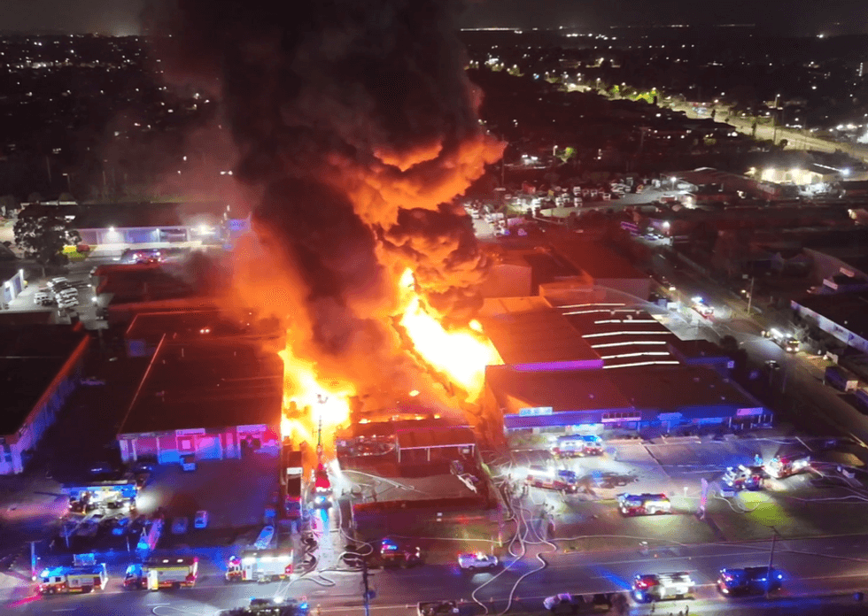 Sydney fire