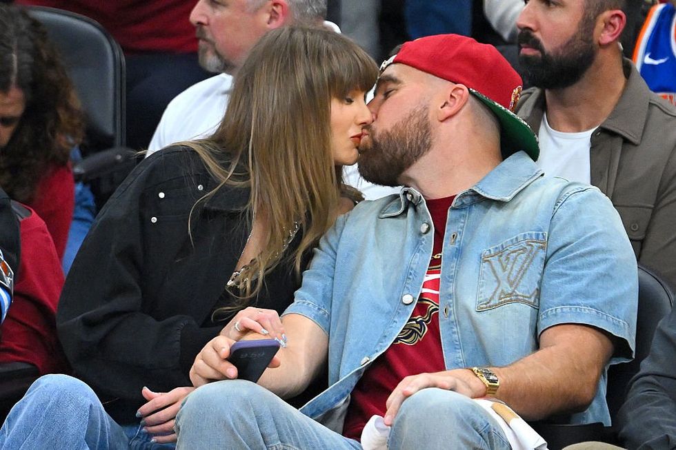 Taylor Swift and Travis Kelce