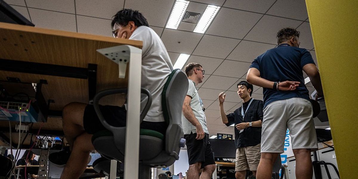 Men forced to wear shorts to work sparking accusations from women of 'leg hair harassment'