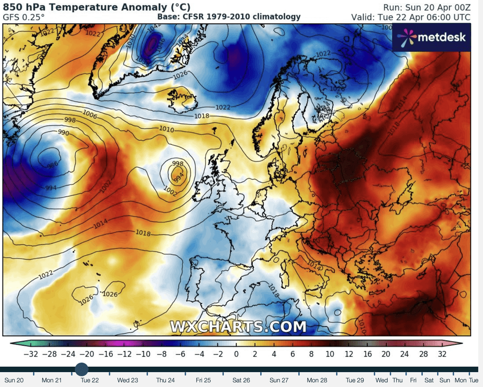 Temperatures set to dip \u200b