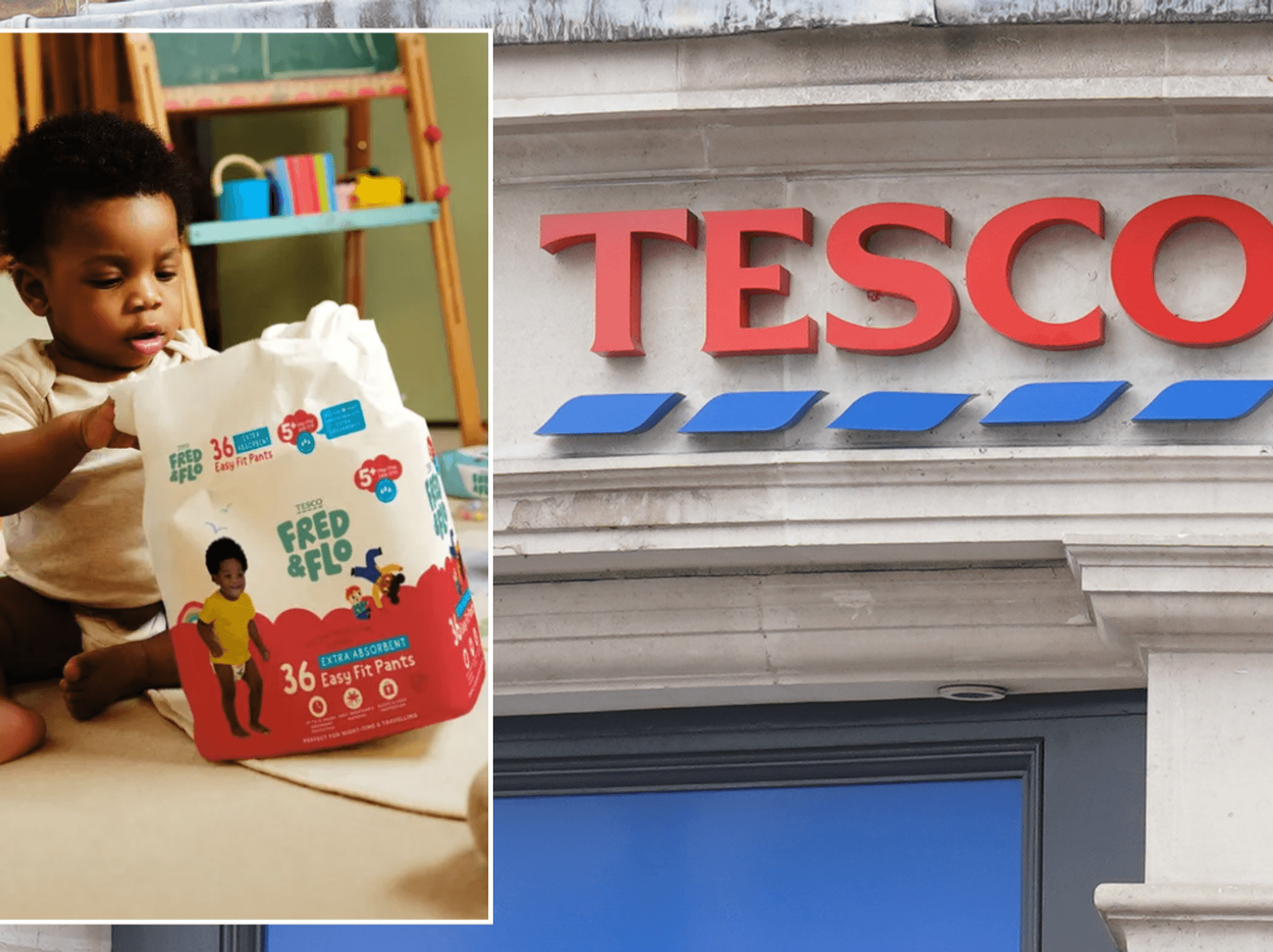 Tesco Fred & Flo range / Tesco