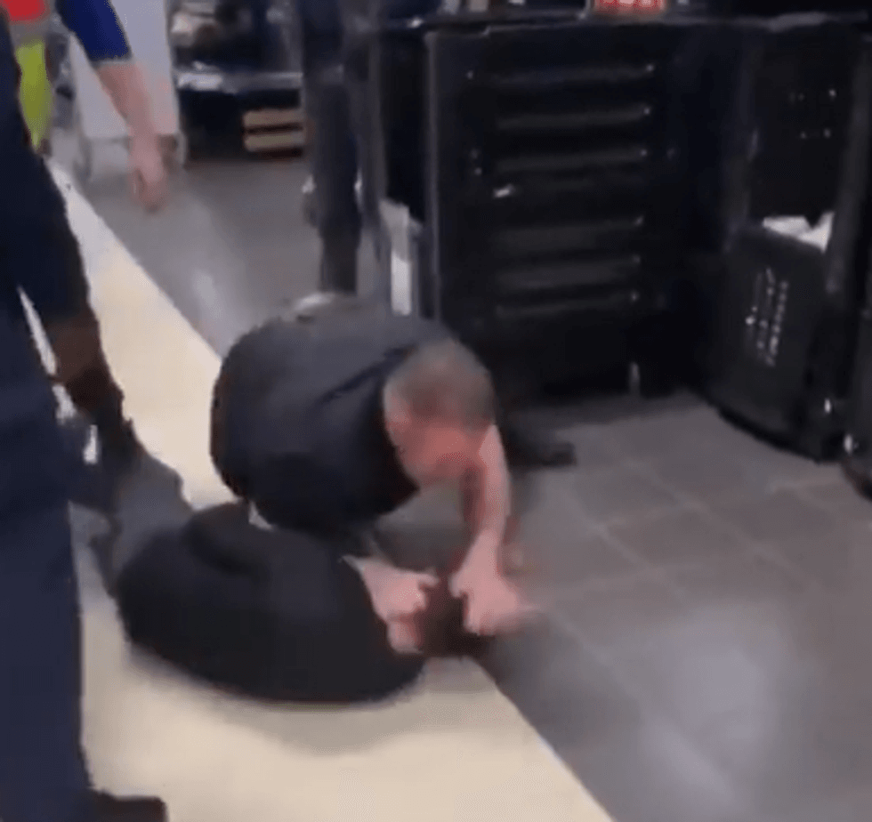 Tesco shopper attack
