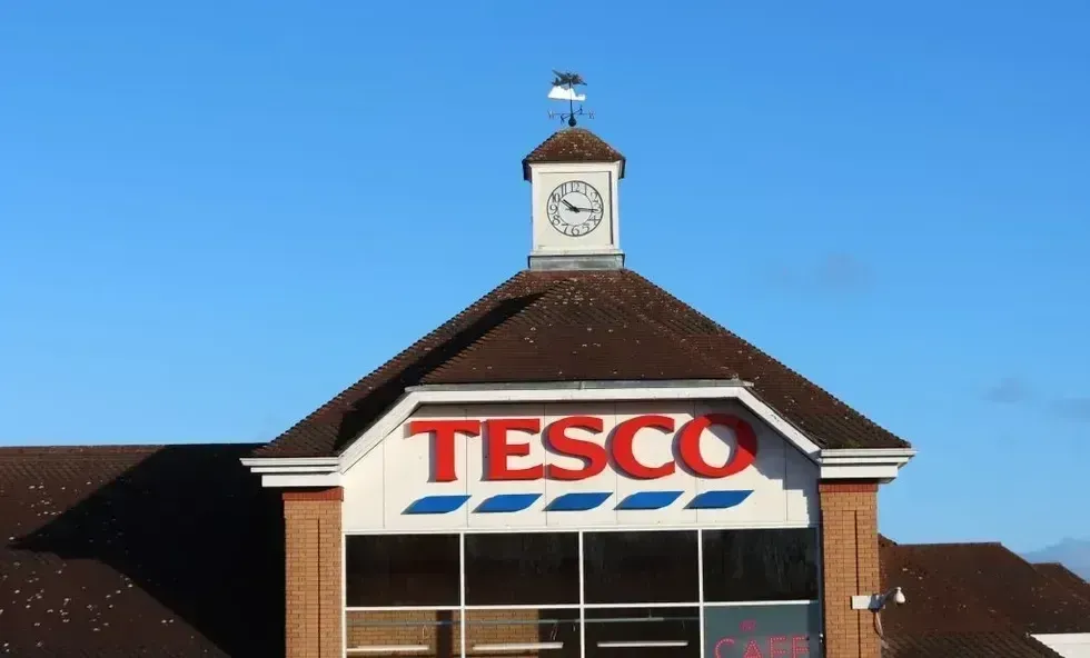 Tesco sign