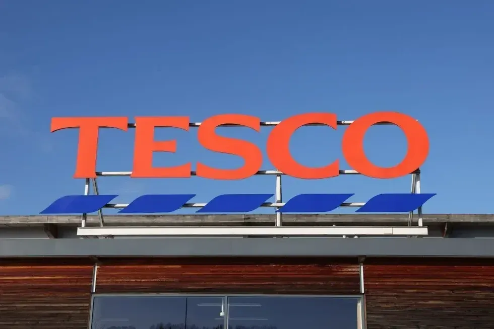 Tesco sign