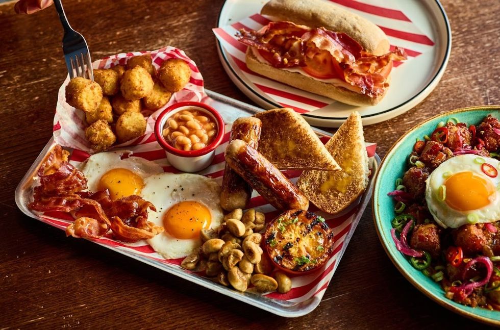 TGI Fridays 'Rise & Dine' menu