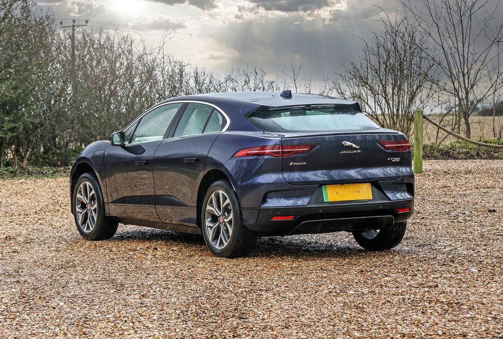 The all-electric Jaguar I-Pace owned by King Charles