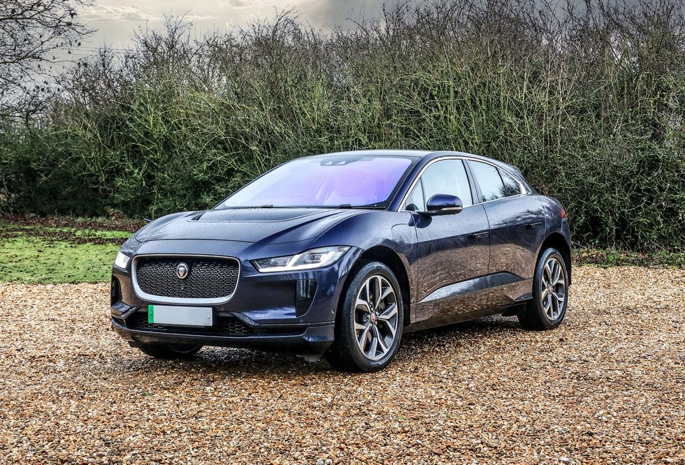 The all-electric Jaguar I-Pace owned by King Charles