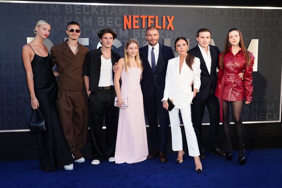The Beckham family