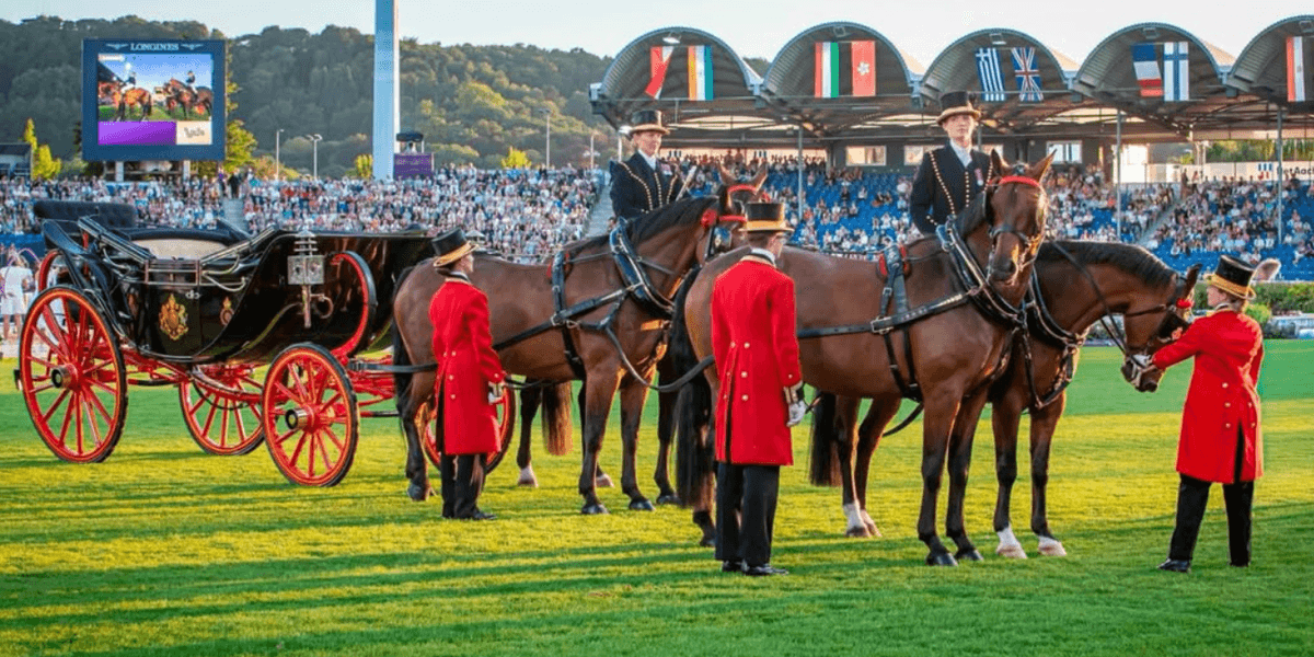British Royal Mews make appearance at major sporting event alongside Zara Tindall in Germany