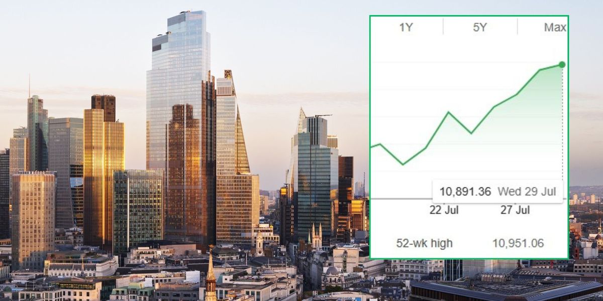 Ftse 100 skyrockets to ALL-TIME HIGH before retreating amid AI stock sell-off