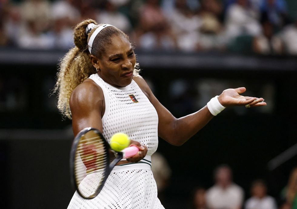 The contest was Williams' first singles match in four years