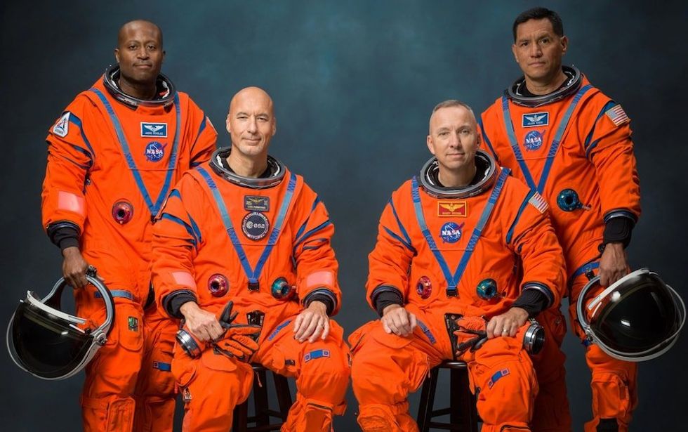 The crew for the Artemis III mission