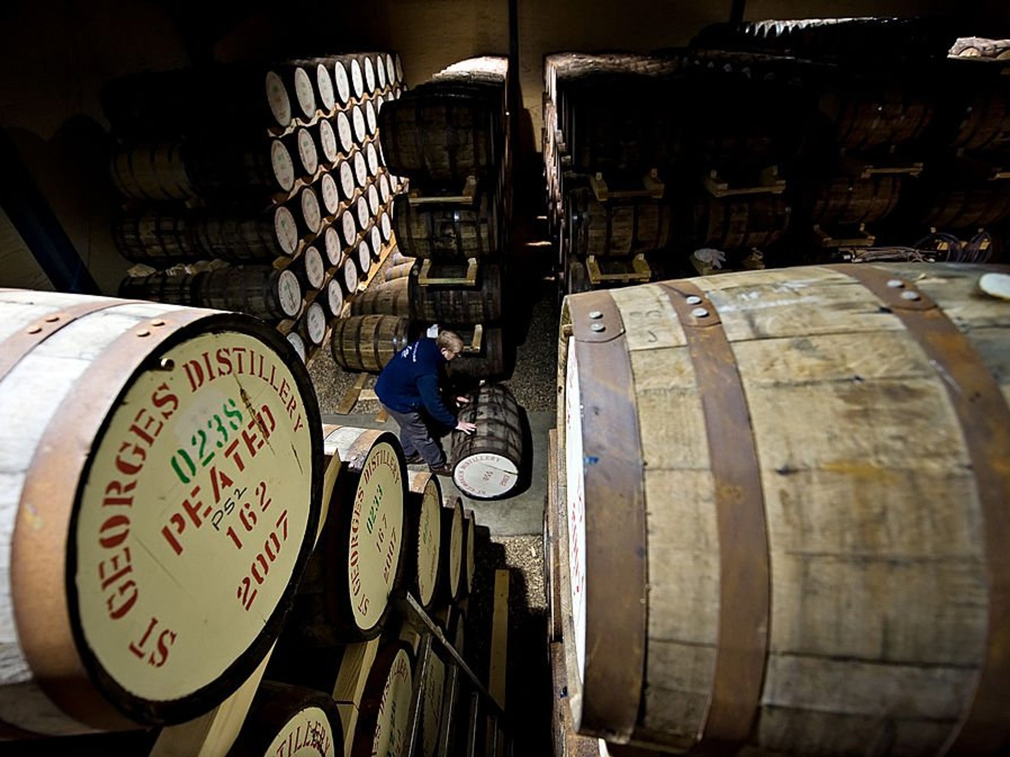 The distillery in Roudham, Norfolk
