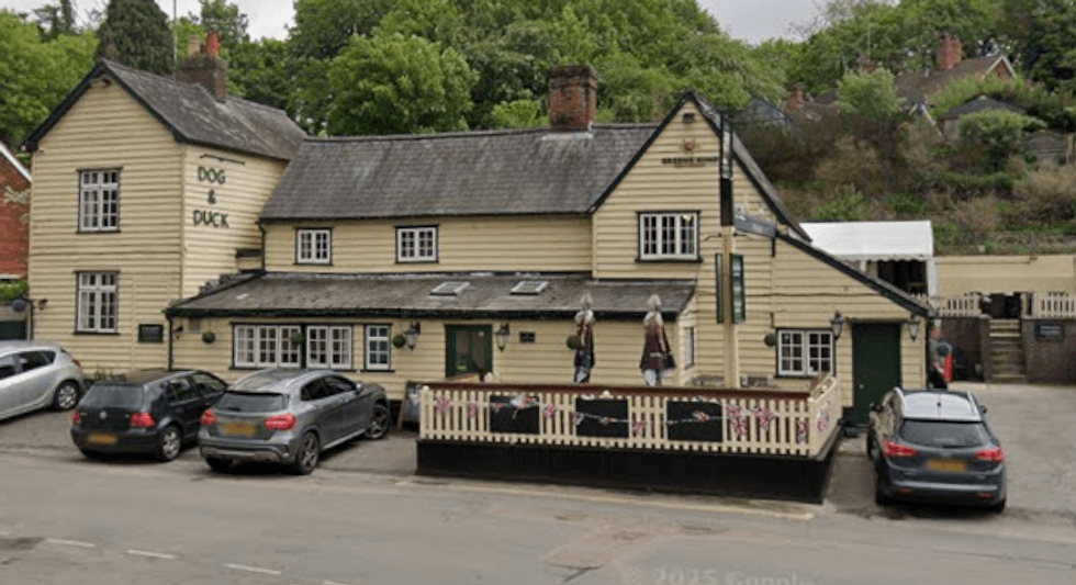 The Dog and Duck in Stansted