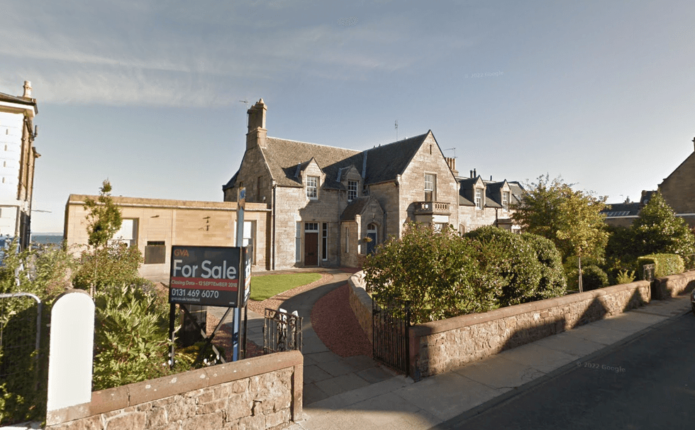 The empty RBS building in 2018, shortly before the Sharps bought it