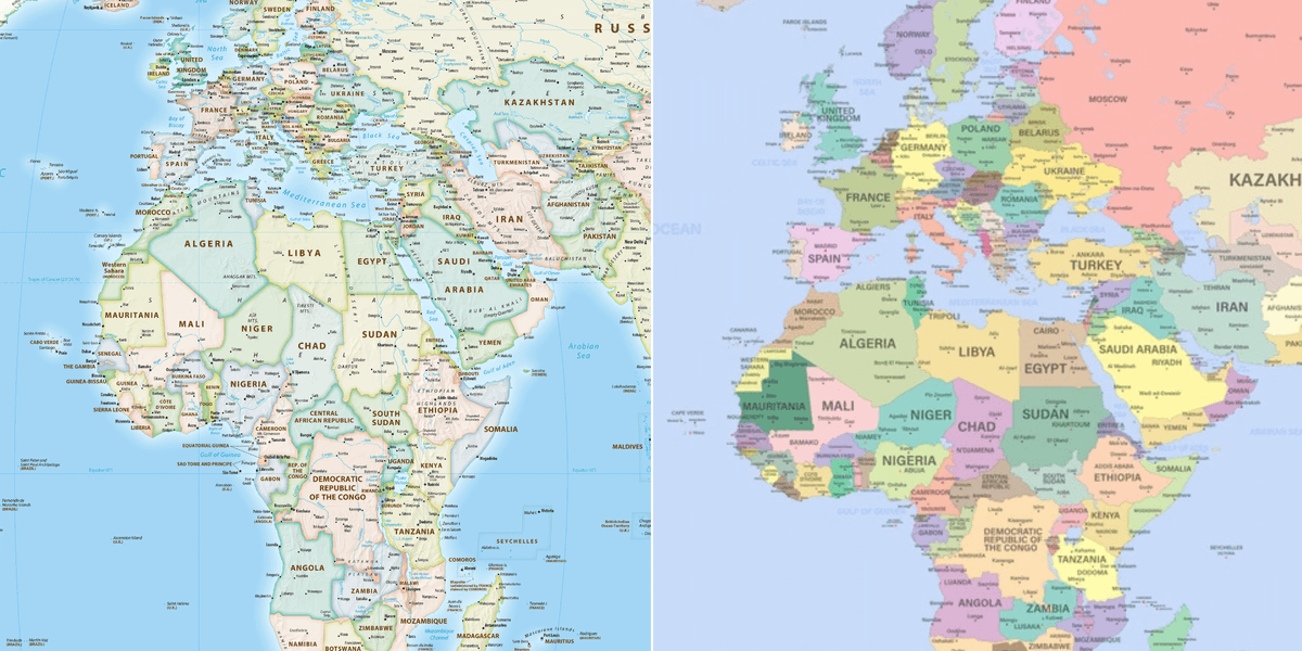 UN set to vote to scrap century-old world map and 'shrink' Britain to combat 'Western biases'