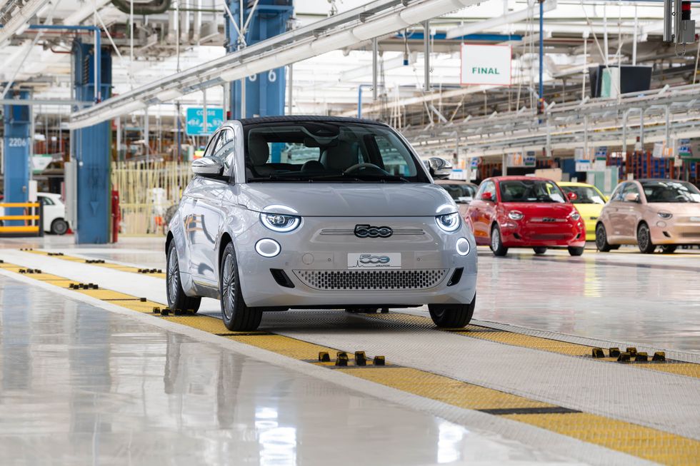 The Fiat 500e