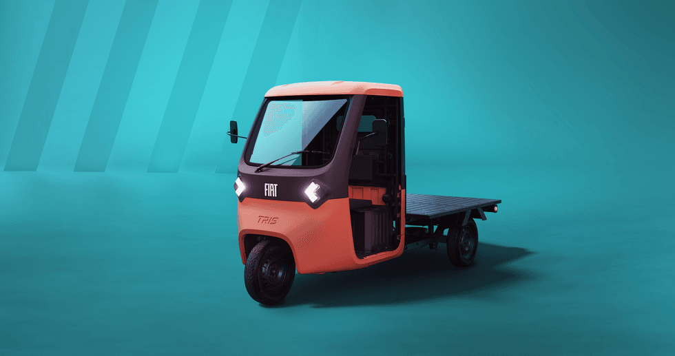 The Fiat Professional Tris Flatbed
