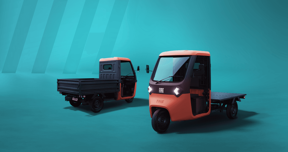 The Fiat Professional Tris Flatbed