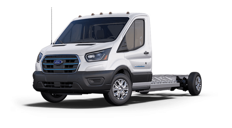 The Ford 2025 E-Transit Chassis Cab\u200b