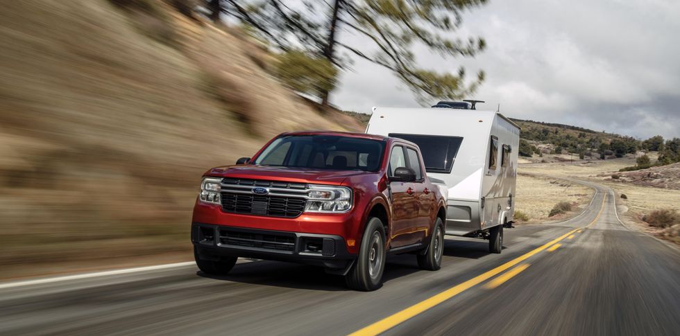 The Ford Maverick pick-up truck