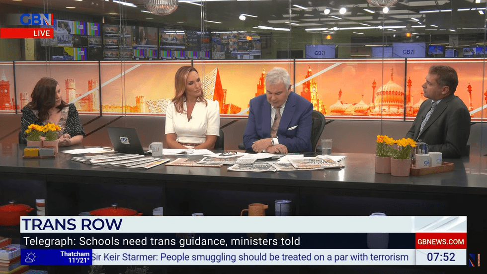 The GB News Breakfast panel