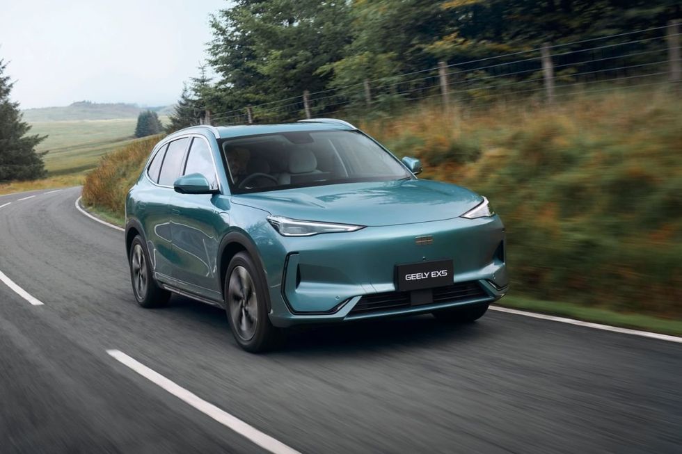 The Geely EX5 electric car has officially been launched in the UK 