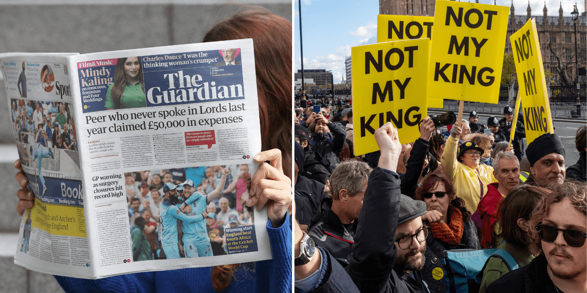 Guardian slammed for pushing 'anti-Royal Family agenda' after claims monarchy is 'vulnerable'