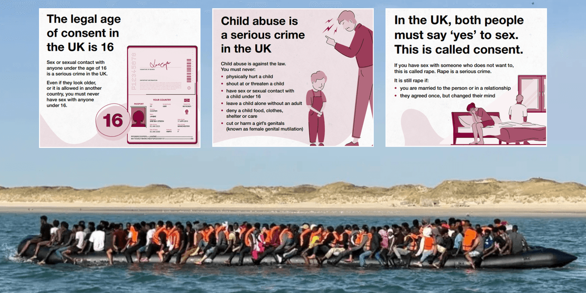 Home Office hands illegal migrants alarming guide on how ‘not to rape women’ in Britain