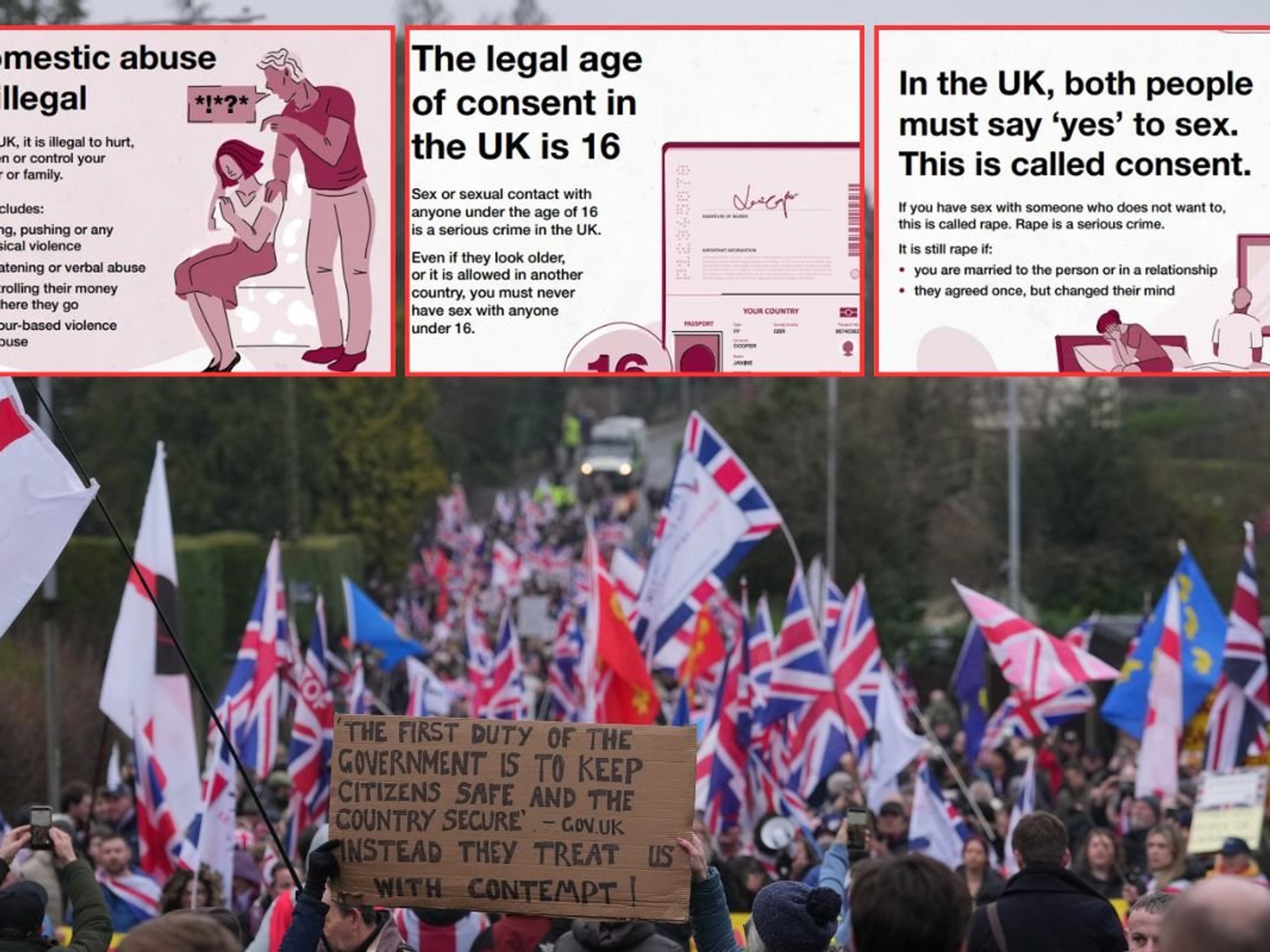 The Home Office's guidance caused a stir on social media